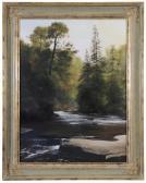 DAVIS Julyan 1900-2000,River Landscape,2004,Brunk Auctions US 2013-03-23