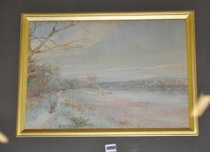 DAVIS Murray 1900-1900,Landscape with Riverside Figures,Shapes Auctioneers & Valuers GB 2011-03-24