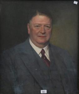 DAVIS Noel Denholm 1876-1950,PORTRAIT OF A GENTLEMAN,1941-42,Mellors & Kirk GB 2021-02-10