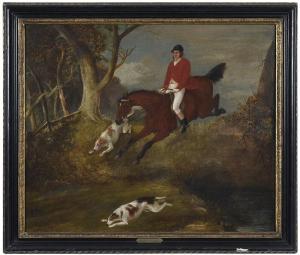 DAVIS Richard Barrett 1782-1854,Clearing the Bridge,Brunk Auctions US 2021-04-08