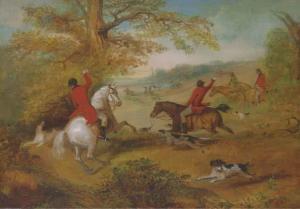 DAVIS Richard Barrett 1782-1854,Full Cry,Christie's GB 2005-10-18