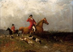 DAVIS Richard Barrett 1782-1854,Huntsman and Hounds,Bonhams GB 2014-11-05