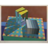 DAVIS Ronald Wendel 1937,Untitled,1980,Clars Auction Gallery US 2023-07-14