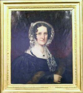 DAVIS Sarah 1800-1800,PORTRAIT OF A WOMAN,1850,William Doyle US 2004-01-21