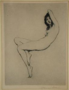 DAVIS Warren 1932-1974,Nude Female Figure,Gray's Auctioneers US 2010-05-28
