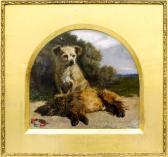 DAVIS William 1812-1873,Scotch Terriers,Canterbury Auction GB 2017-06-06