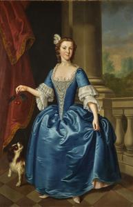 DAVISON Jeremiah 1695-1745,PORTRAIT OF A YOUNG LADY,Sotheby's GB 2017-05-23