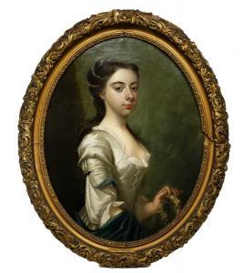 DAVISON Jeremiah 1695-1745,PORTRAIT OF LADY ANNE GREY-CAVENDISH,McTear's GB 2024-01-17