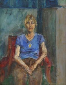 Davison Philippa 1972,Portrait of Annette,Rosebery's GB 2017-09-30