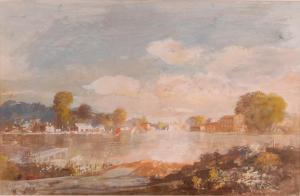 DAVY Gordon 1900-1900,The boating lake,Lacy Scott & Knight GB 2014-09-12