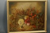 DAVY M.A,Still Life, Rosehips, Chrysanthemums and F,1882,Bamfords Auctioneers and Valuers 2008-03-19