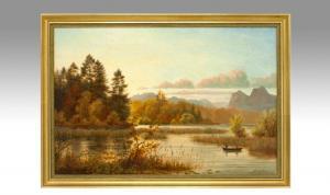 DAWES Horace 1800-1800,Lake Windermere withLangdale Pikes,1890,Gerrards GB 2012-03-01
