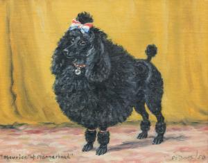 DAWS Frederick Thomas 1878-1956,'Meurice' of Mannerhead - A Very Fine Poodle,Bonhams GB 2023-11-08