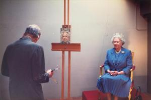 DAWSON David 1960,HM Queen Elizabeth II,2001,Bonhams GB 2023-07-13