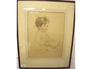 DAWSON Elsie May 1800-1900,portrait of a young boy,Smiths of Newent Auctioneers GB 2016-02-26