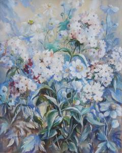 DAWSON Gladys 1909,Still life study of flowers,Moore Allen & Innocent GB 2013-10-25