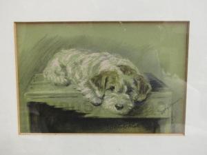 DAWSON Lucy 1867-1958,a terrier dog,TW Gaze GB 2021-09-17