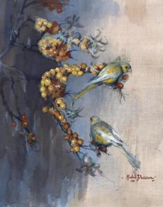 DAWSON Mabel 1887-1965,Birds and Berries,Great Western GB 2022-02-09