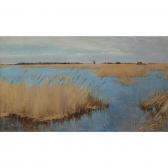 DAWSON MARK 1800-1900,WINDMILL ON A MARSH,1889,Freeman US 2017-06-04