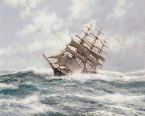 DAWSON Montague 1890-1973,A Clipper in Stormy Seas,Sotheby's GB 2024-02-02