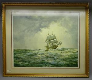 DAWSON Montague 1890-1973,The Gallant Mayflower,1970,David Duggleby Limited GB 2019-07-12