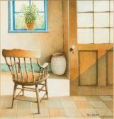 DAWSON Paul 1946,Chair by the Door,20th century,Rowley Fine Art Auctioneers GB 2019-06-01