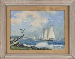 DAY Maurice 1892-1963,\“The Friendship Sloop\”,Eldred's US 2023-04-20