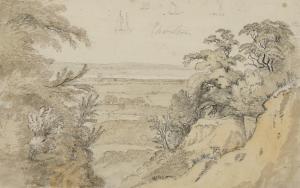DAY William 1764-1807,An estuary view, with studies of shipping,Christie's GB 2023-12-08