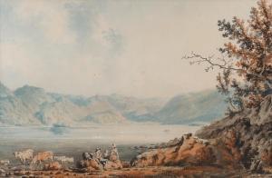 DAYES Edward 1763-1804,Borrowdale across Derwentwater,Bellmans Fine Art Auctioneers GB 2023-03-28