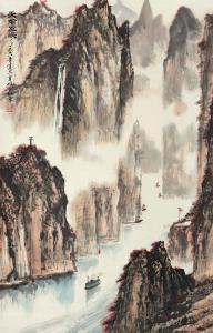 DAZHANG CHEN 1930-2015,LANDSCAPE,China Guardian CN 2016-09-24