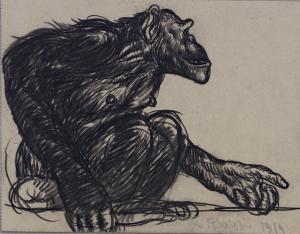 DAZZI Romano,Lotto composto da tre disegni: Scimmia, Senza tito,Wannenes Art Auctions 2023-10-17