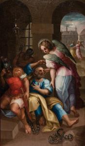 DE ÁVILA HERNANDO 1538-1595,Saint Peter freed by the angel,1580,La Suite ES 2016-10-27