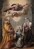 DE AGUIRRE Lorenzo 1612-1628,Sagrada familia,Subastas Segre ES 2008-07-01