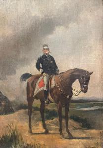 De ALBERTIS Sebastiano 1828-1897,Ufficiale a cavallo,Dams Casa d'Aste IT 2023-11-29