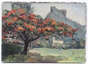 DE ALMEIDA JOSE MARIA 1906-1995,Brazilian trees in Rio,Dickins GB 2017-04-07
