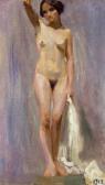 de ANGELIS Deiva 1885-1925,Nudo femminile,1912,Bertolami Fine Arts IT 2017-05-24