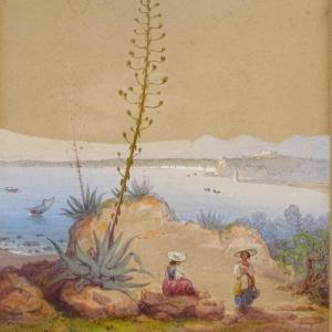 de ANGELIS Domenico 1852-1904,coastal scenes,Burstow and Hewett GB 2020-07-15
