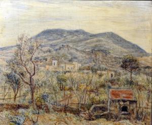 DE ANGELIS Federico 1910-1974,Paesaggio,1943,Vincent Casa d'Aste IT 2012-04-19