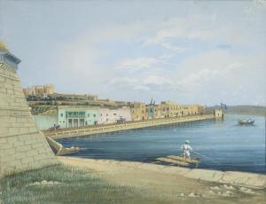 DE ANGELIS Paulo Andrea,Valletta Harbour, Malta,Bonhams GB 2014-12-03