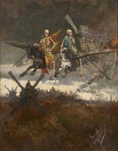 de ANTONIO Cristobal 1870-1905,L'armée des ténèbres survola,Artcurial | Briest - Poulain - F. Tajan 2022-09-27