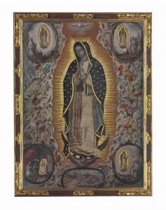 DE ARELLANO Manuel 1691-1722,Nuestra Señora de Guadalupe,Christie's GB 2015-11-20