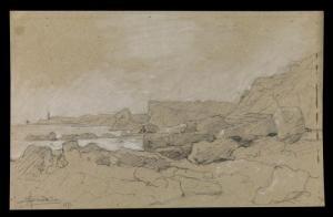 DE AVENDANO Serafin 1838-1916,Paesaggio costiero,Capitolium Art Casa d'Aste IT 2020-10-13