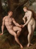 de BACKER Jacob I 1560-1590,Adam and Eve,Palais Dorotheum AT 2016-10-18