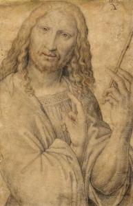 DE BARBARI Jacopo,Christ with a reed, his right hand raised to his c,Galerie Koller 2022-04-01