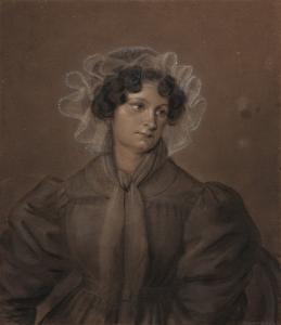 de BAUX Raymond 1785-1862,Porträt der Künstlergattin,1829,Hargesheimer Kunstauktionen DE 2009-06-12