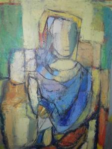 DE BEAUCIS Coulin 1900-1900,Abstract Seated Figure,1953,Cheffins GB 2012-05-03