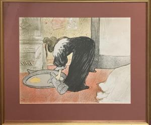 de BEAULIEU Anatole Henri 1819-1884,Femme au tub, Elles,Lots Road Auctions GB 2024-01-07