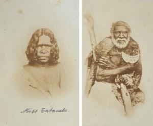 DE BEAUVOIR LUDOVIC 1800-1900,King Tatambo and Queen Tatambo,Leonard Joel AU 2012-07-22