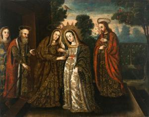 DE BERRIO Gaspar Miguel,The Visitation of Mary to her cousin Saint Elizabe,La Suite 2024-03-07