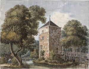 de BEYER Jan 1703-1785,Kasteel Weerdesteyn in der Provinz Utrecht,Galerie Bassenge DE 2023-12-01